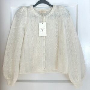 Sezane Amance Cardigan Sweater So Soft NWT Size S